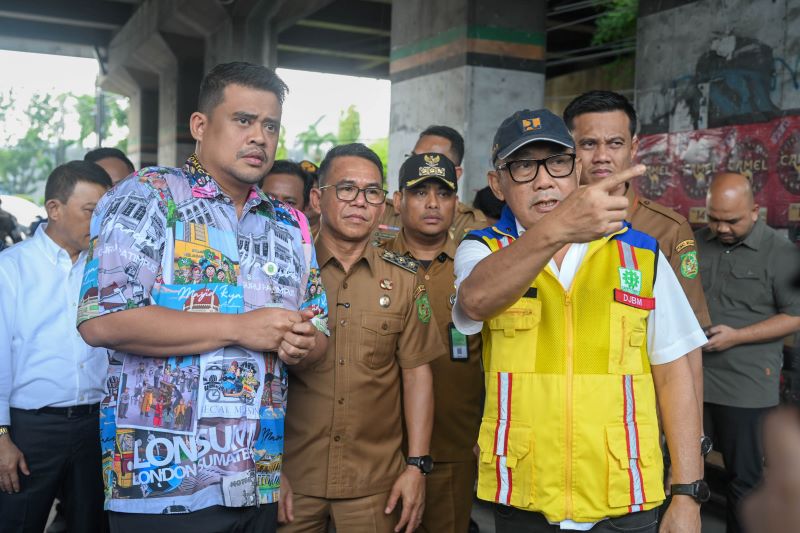 Gubernur Sumut Pastikan Penanganan Banjir Jalan Letda Sujono Dimulai 2027