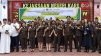Kajari Karo Lantik Tiga Pejabat Baru, Dorong Penguatan Integritas dan Penegakan Hukum