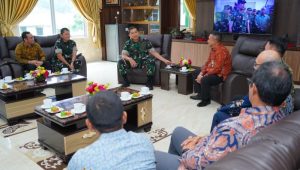 Pangdam I BB Terima Audiensi PLN UID Sumut di Makodam I BB