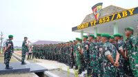 Pangdam I/BB Tinjau Yonif TP 852/ABY, Tekankan Mental Pejuang dan Profesionalisme Prajurit