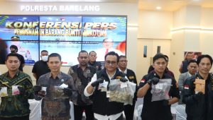 Polresta Barelang Musnahkan Narkotika dari 14 Laporan Polisi