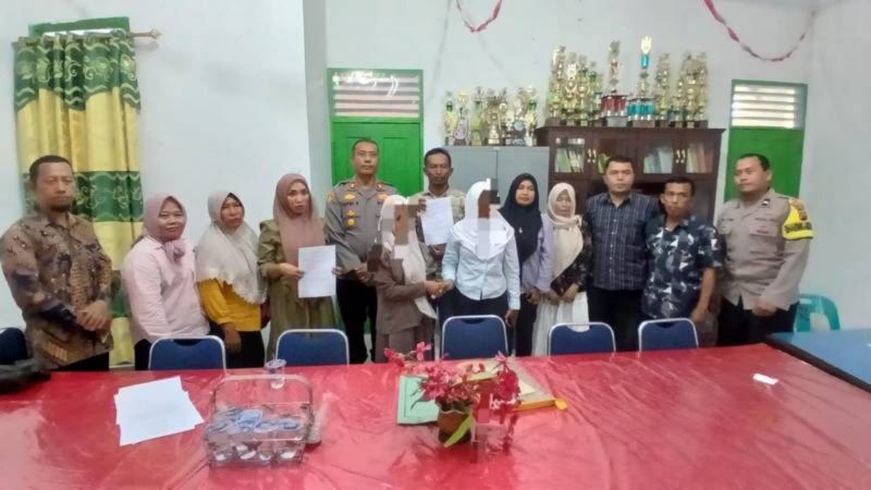 Polsek Perbaungan Mediasi Kasus Kekerasan Antar-Siswa SMP, Berakhir Damai