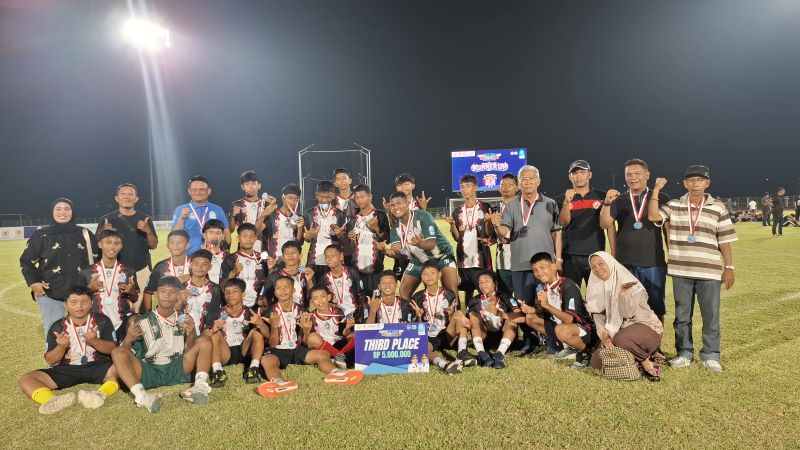 SSB Bintara Muda Rantauprapat Raih Juara 3 Piala Soeratin U-15 Sumatera Utara