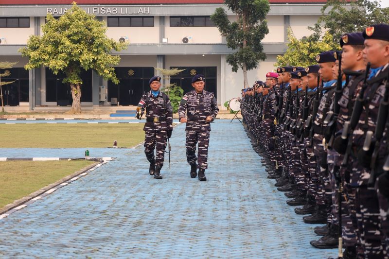 Semangat 81 Tahun Mengabdi, Kodaeral IV Gelar Apel Siaga dan Tasyakuran HUT TNI AL