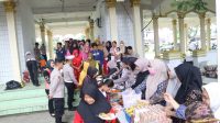 Warung Polri Presisi Minggu ke-22, Polres Labuhanbatu Bagikan 350 Porsi Makanan Gratis