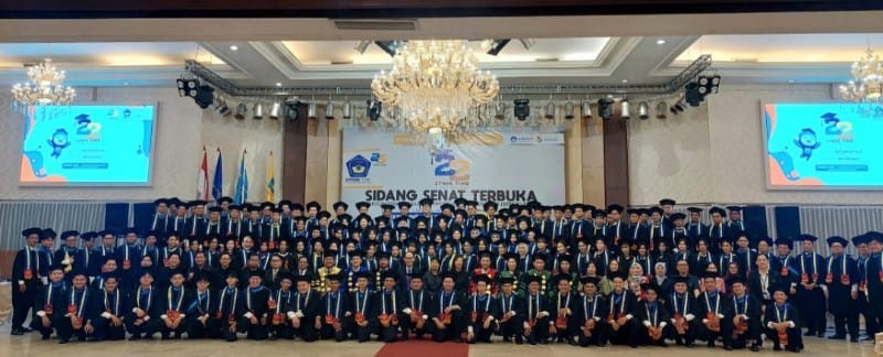 Wisuda ke-22, Lulusan STMIK TIME Diharapkan Perbarui Pengetahuan dan Tingkatkan Kompetensi