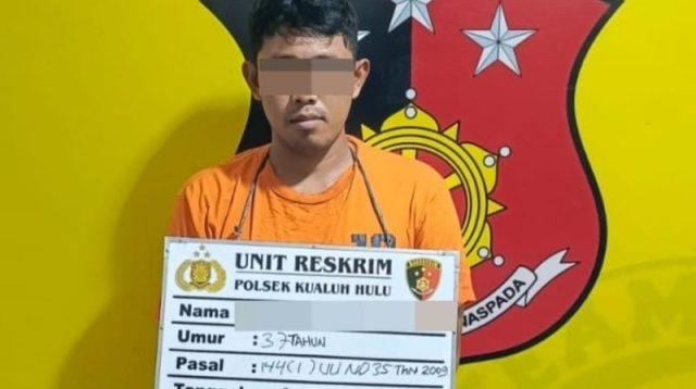 Residivis Narkoba Kembali Ditangkap, 11 Paket Sabu Disita di Londut