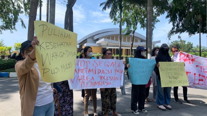 Warga Pujimulyo Tuntut Bupati Deli Serdang Jalankan Rekomendasi DPRD, PT Leomas Inti Nawasena Diminta Ditutup