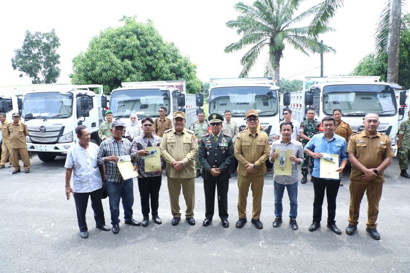 27 Truk Operasional KDMP Diserahkan, Bupati Asahan Ingatkan Kendaraan Tak Boleh Dipakai untuk Kepentingan Pribadi