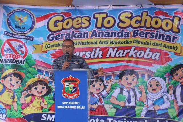 BNNK Tanjungbalai Gelar Ananda Bersinar Goes to School