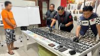 Polrestabes Medan Akhirnya Tangkap Kurir Jaringan Malaysia: BB 450 Pcs Pod Getar