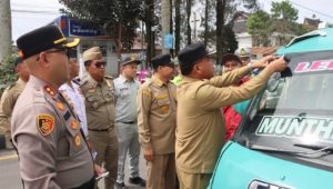 Operasi, Patuh Toba, 2026, Bupati, Kapolres Karo, Turun Kejalan
