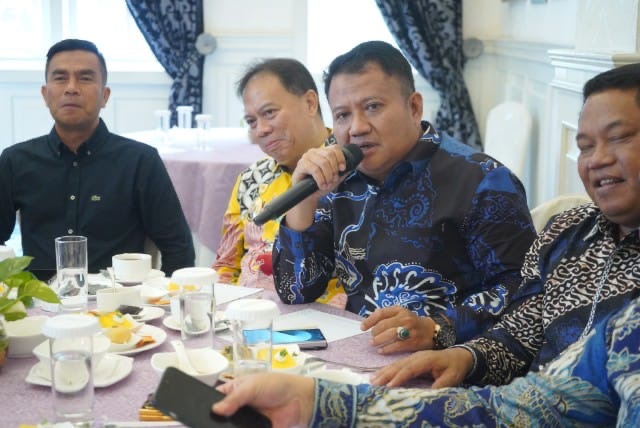 Perkuat Sinergi Pembangunan Daerah, Wabup Asahan Hadiri Rakor Aswakada Sumut di Medan