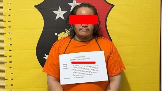 OSN Polsek Kualuh Leidong Bongkar Gubuk Diduga Lapak Sabu, Terduga dan BB 19,02 Gram Diamankan