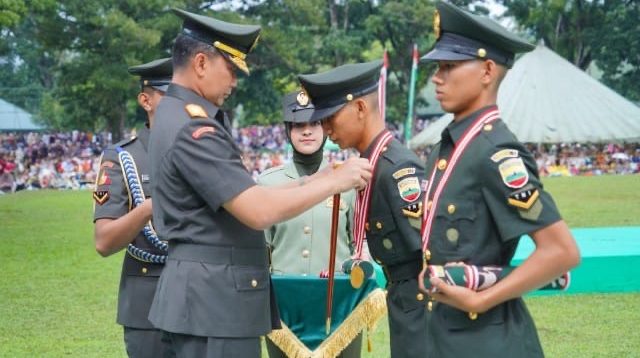 Pangdam I/BB, Lantik Bintara, Remaja TNI AD, Tekankan Disiplin, Pengabdian