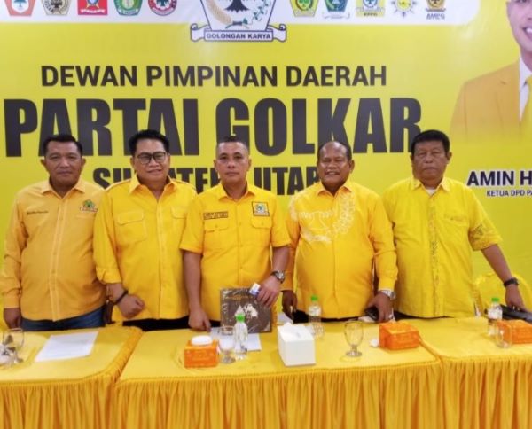 Andar Amin Matangkan Konsolidasi Golkar Sumut, Pelantikan dan Rakerda Menanti Jadwal DPP