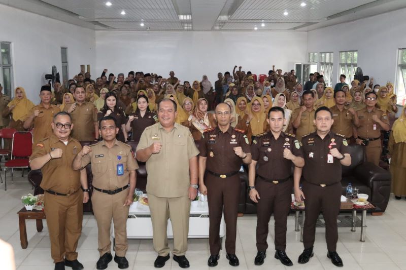 Bersama Bupati Asahan, Kejari Luncurkan Jaksa Sahabat Pendidik, Perkuat Pencegahan Penyimpangan Anggaran Sekolah