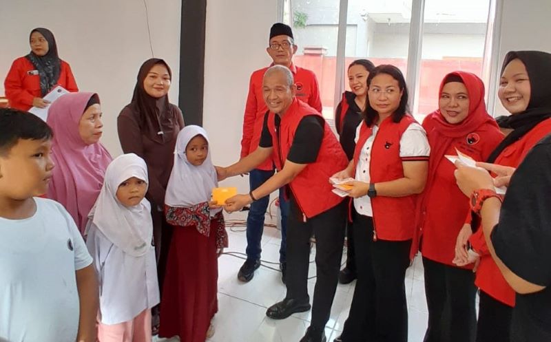 Dari Karo hingga Deli Serdang, PDI Perjuangan Sumut Lanjutkan Arahan Megawati Soekarnoputeri untuk Siswa Terdampak MBG