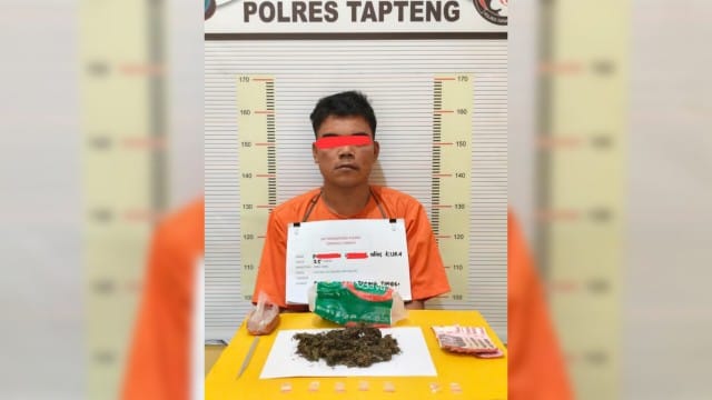 Diduga Edarkan Sabu-sabu dan Ganja Kura Diringkus Polisi