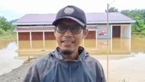 Diguyur Hujan Deras, KDMP Bakaran Batu Terendam Banjir 50 Sentimeter