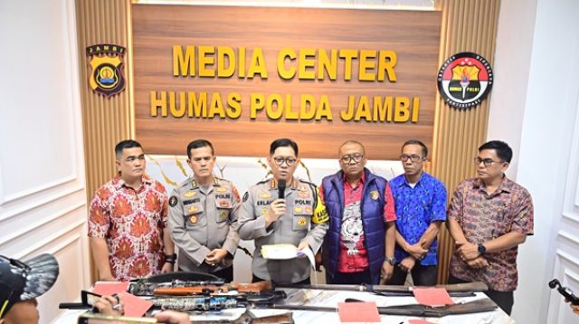 Gerak Cepat Kepolisian, Delapan Terduga Pelaku Penyerangan Mapolres Merangin Diamankan