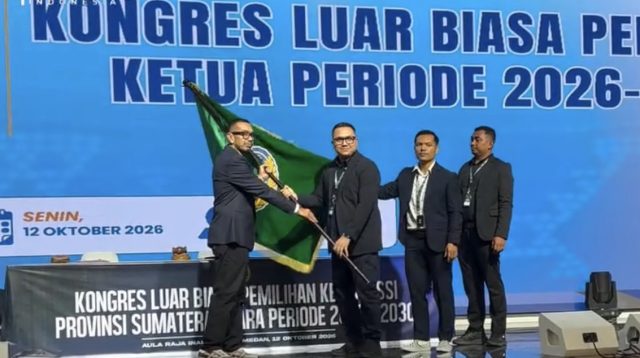 Arya Mahendra Sinulingga Terpilih Aklamasi Jadi Ketua PSSI Sumut 2026-2030