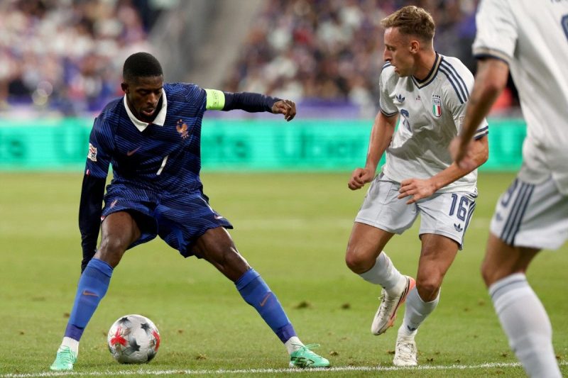 Prancis vs Italia, Timnas Prancis, Zinedine Zidane, UEFA Nations League 2026-2027, hasil Prancis vs Italia, Michael Olise, Alessandro Bastoni, klasemen Grup A1 Nations League