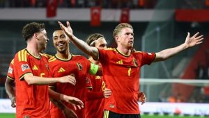 Belgia Hancurkan Turki 3-0, Kevin De Bruyne Cetak Brace di UEFA Nations League