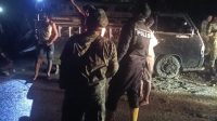 Jalan Nasional Kabanjahe–Aceh Tenggara Longsor, Polres Karo dan TNI Sigap Buka Akses Jalan