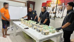 Kejar-kejaran di Langkat, Polrestabes Medan Gagalkan Pengiriman 24 Kg Sabu ke Palembang, Kurir Dijanjikan Rp360 Juta