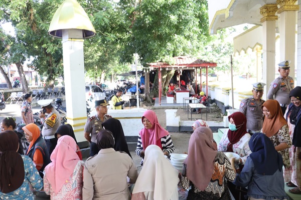 Minggu ke-30 Warung Polri Presisi, Wakapolres Labuhanbatu Turun Langsung Serap Aspirasi Warga