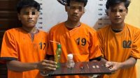 Operasi Sarang Narkoba di Padang Bulan, Tiga Orang Diamankan Polisi Bersama Sabu dan Alat Hisap