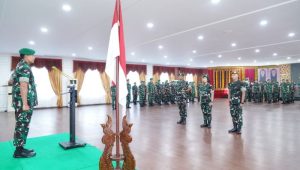Pangdam I/BB: Kenaikan Pangkat Prajurit Harus Diiringi Rasa Syukur dan Rendah Hati