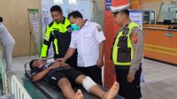 Patuh Toba 2026, Satlantas Polres Karo Timbun Jalan dan Kawal Ambulans Hingga ke RS