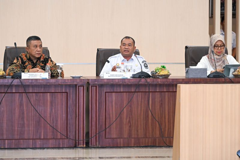 Pemprov Sumut, Kementerian ESDM, dan PLN Perkuat Sinergi Kejar Target 100% Listrik Desa