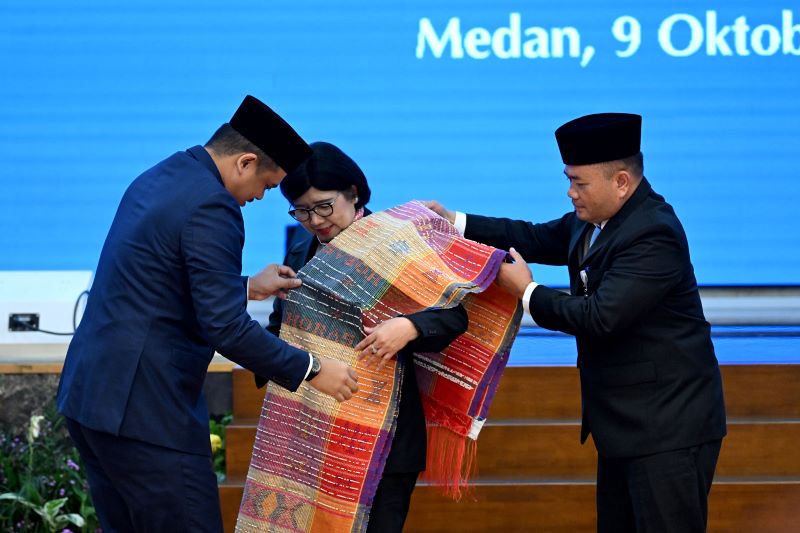 Pengukuhan Kepala BI Sumut, Gubernur Sumut Tekankan Pemerataan Ekonomi