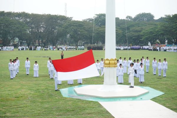 Pimpin Upacara Hari Santri 2026, Sekda Asahan Tekankan Peran Santri Menuju Indonesia Emas