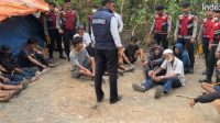 Polda Jambi Tangkap 20 Orang Terduga Pengguna Narkoba Diamankan di Senaung