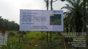 Restorasi Mangrove Karang Gading Langkat Dimula