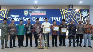 Tutup FSQ Asahan 2026, Bupati Taufik Dorong Pembinaan Generasi Muda Berbasis Iman dan Takwa