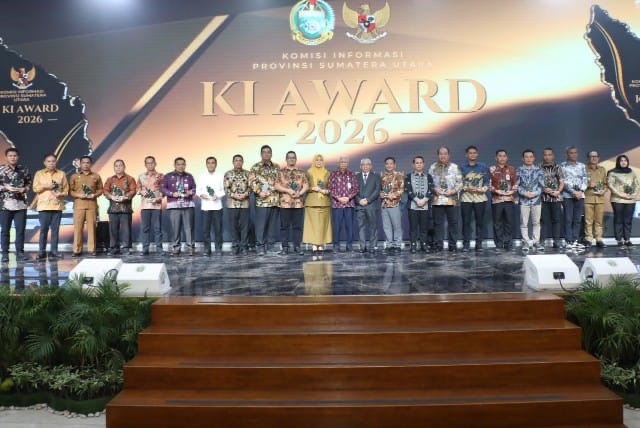 Lima Tahun Berturut-turut, Pemkab Asahan Kembali Raih Predikat Kabupaten Informatif pada KI Award 2026