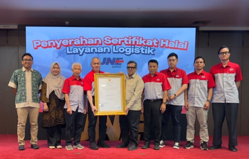 JNE Raih Sertifikasi Halal untuk Layanan Logistik dari BPJPH, Perkuat Standar Layanan Terpercaya