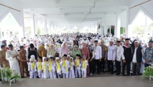 Ribuan Anak PAUD di Asahan Ikuti Peragaan Manasik Haji, Tanamkan Nilai Keimanan Sejak Dini