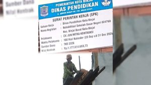 Melenggang di APBD Binjai Rp 1,17 Miliar, CV Jun Mitra Konstruksi 'Injak-Injak' Regulasi Ketenagakerjaan; Kadisdik Binjai Memilih Bungkam