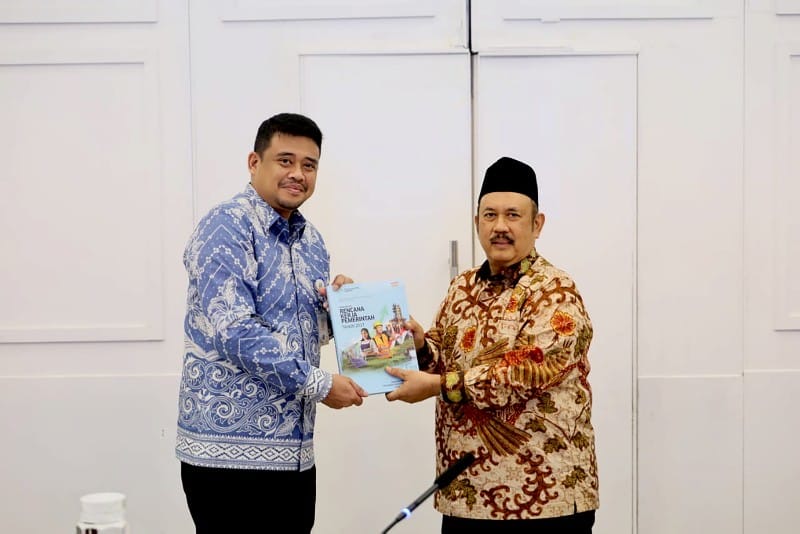 Gubernur Sumut Sampaikan Lima Prioritas Pembangunan Sumut kepada Bappenas