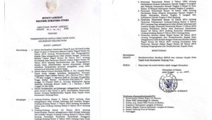 Tegas! Jabatan Kades Tapak Kuda Kecamatan Tanjung Pura Langkat, Imran alias Ucok Berakhir Total