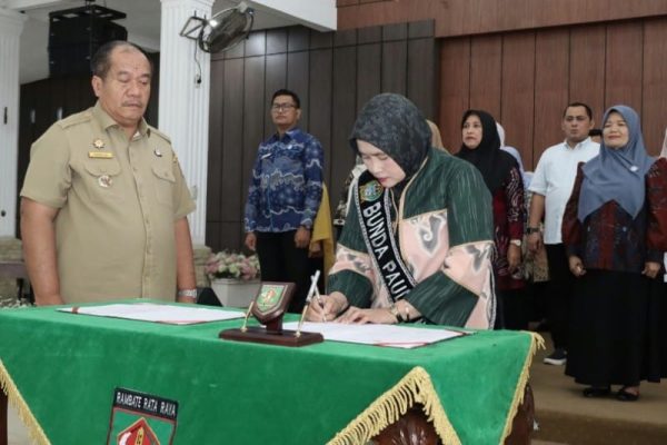 Bupati Asahan Kukuhkan Pokja Bunda PAUD dan Lantik Bunda PAUD Kecamatan, Perkuat Pendidikan Anak Usia Dini