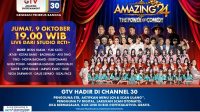 HUT GTV ke-24, “Amazing 24: The Power of Comedy” Hadirkan Pesta Komedi dan Kolaborasi Musik Spektakuler