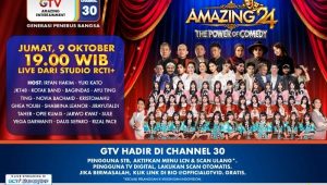 HUT GTV ke-24, “Amazing 24: The Power of Comedy” Hadirkan Pesta Komedi dan Kolaborasi Musik Spektakuler