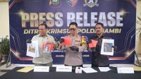 Polda Jambi Bongkar Dugaan Tambang Emas Ilegal di Bungo, 2 Excavator dan 94,61 Gram Material Diduga Emas Disita